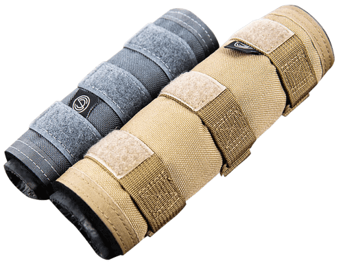 SilencerCo High Temp Suppressor Cover 7.50" Gray Nylon