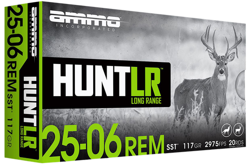 Ammo Inc Hunt Long Range 25-06Rem 117gr