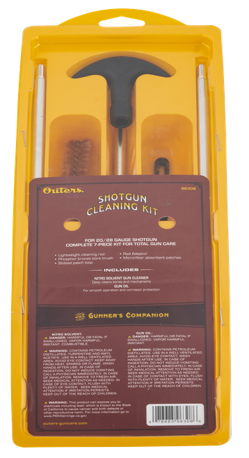 Outers Aluminum Rod Shotgun Kit 20/28 Gauge (Clam Pack) - 96308