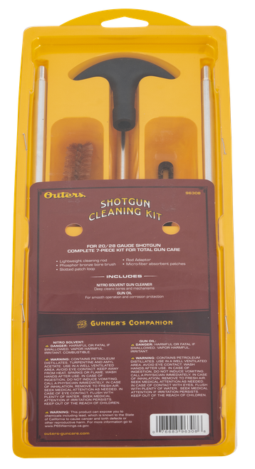 Outers Aluminum Rod Shotgun Kit 20/28 Gauge (Clam Pack)
