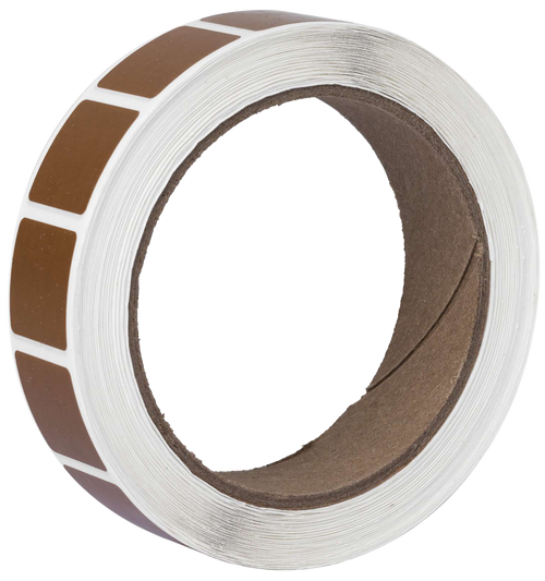 Action Target Pasters Brown Adhesive Paper 7/8"