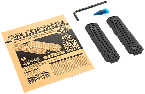 Strike Industries Ar-Cm-Cover-L-Bk Cable Management Long 3.14"L Black Polymer for M-Lok