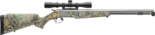 CVA Wolf with Optic 50 Cal 24" Barrel & Drilled Tapped Receiver Fixed Realtree - PR2118SSCP