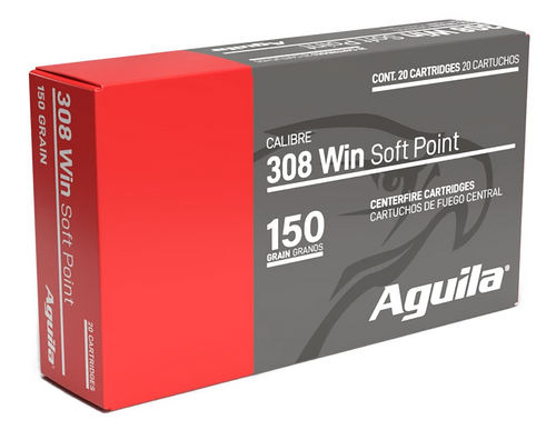 Aguila 308Win 150gr InterLock Boat Tail Soft