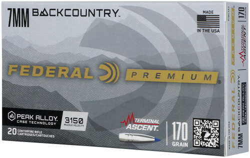Federal 2 BackCountry 7mm BC 170gr Terminal