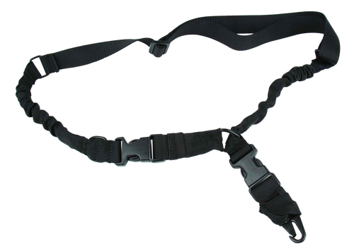 TacFire 2 To 1 Point Sling Black Nylon 30"-40" OAL Adjustable Double Bungee Rifle