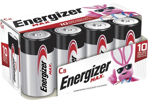 Energizer MAX C Batteries Alkaline 1.5 Volts,
