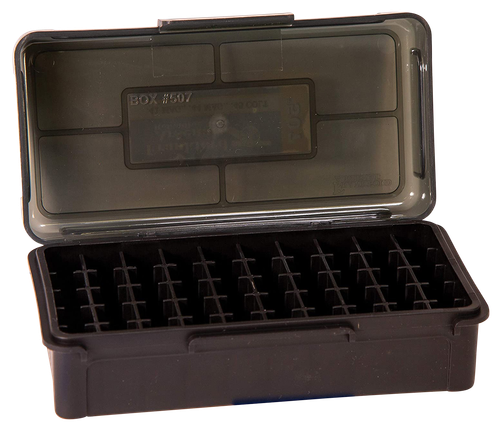 Franklin Armory Hinge-Top Ammo Box 6.5/243/308Cal Black Polymer 50-Round