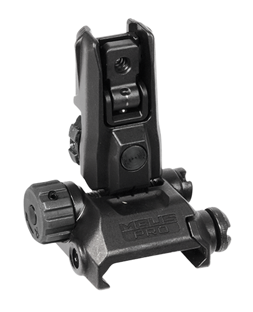 Magpul MBUS Pro LR Adjustable Sight Rear Black for AR-15 - MAG527BLK