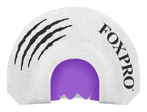 Foxpro Cottontail DIA Diaphragm Call Double Reed Sounds Attracts Predators White