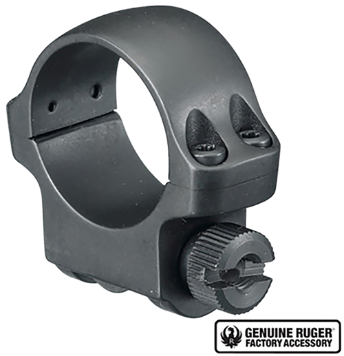 Ruger 3BHM Scope Ring Matte Black 1"