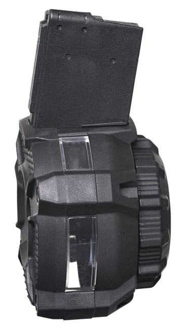 ProMag Standard 65-Round Drum w/ Capacity Window 223 Rem/5.56x45mm Fits AR-15 Black DuPont Zytel Polymer