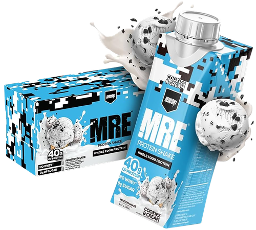 Redcon1 MRE Ready to Drink Cookies N Cream 14 oz 12pk
