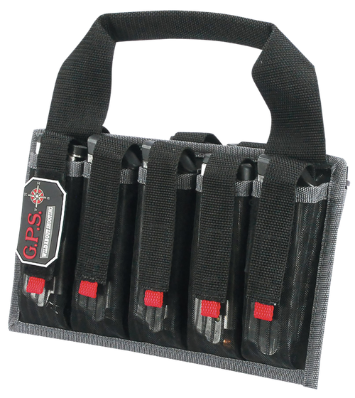 G*Outdoors GPS Bags Magazine Tote Pistol Black Nylon