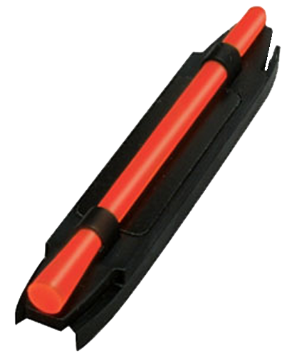 HiViz S-Series Magnetic Front Sight Black | Red Fiber Optic