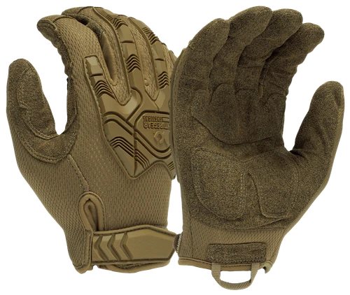 Pyramex Impact Operator Heavy-Duty Brown Synthetic Leather XXL Hook & Loop - VGTG40TX2