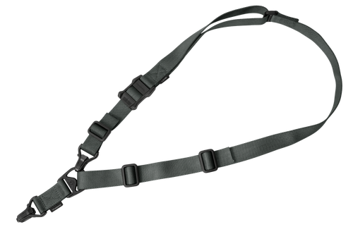 Magpul MS3 GEN2 Sling Gray Nylon 48"-60" OAL Adjustable One-Two Point Rifle - MAG514GRY