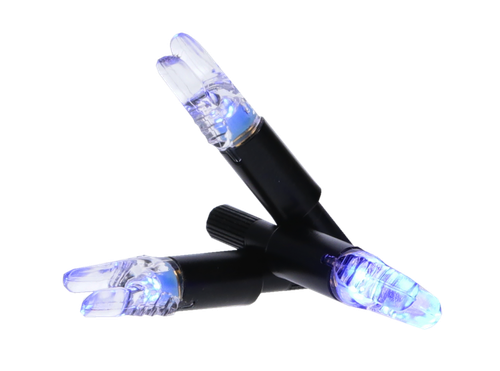 NAP Thunderglo Illuminated Nock Blue 6 Pack