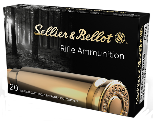 Sellier & Bellot Rifle 30-06Springfield 180gr Full Metal Jacket 20 Per Box/20 Case
