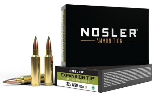 Nosler E-Tip Lead Free 325WSM 180gr E
