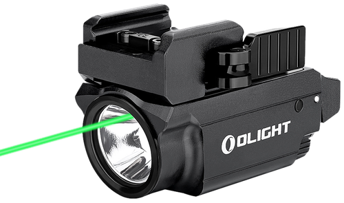 Olight Baldr Mini Black Anodized 100/600 Lumens White LED Green Laser - OBALDRMINIBK