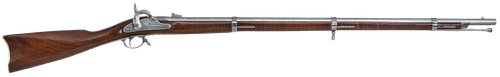 Traditions 1861 Springfield 58 Cal Percussion 40" Round Barrel Oiled Walnut - R186100