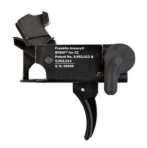 Franklin Armory BFSIII Black Curved Fits CZ