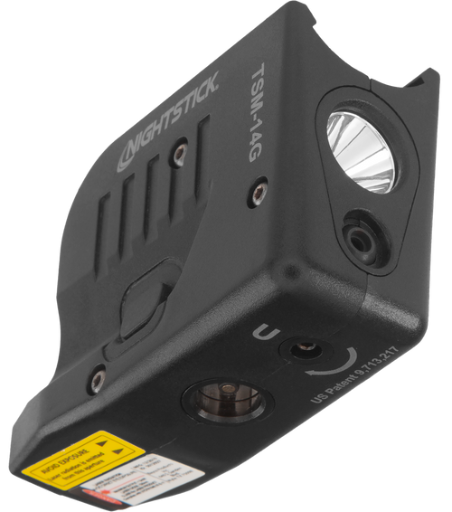 Nightstick Light with Green laser for Glock