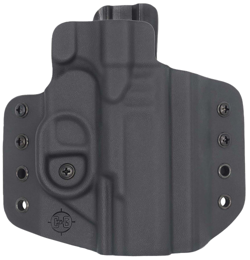 C&g Holsters Covert OWB Black Kydex Belt Loop Fits Walther PDP 4" Right Hand - 1212100