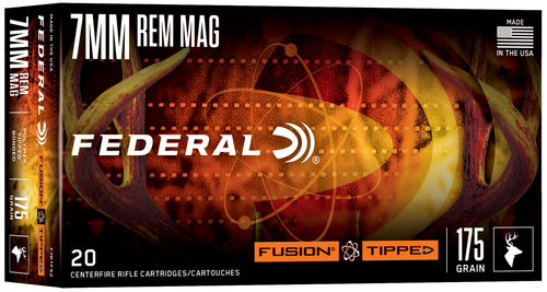 Federal Fusion 7mm 175gr Bonded Soft Point 20 Rounds - F7RTFS2