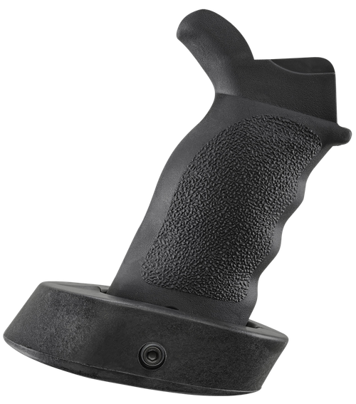 ERGO Tactical Deluxe with Palm Shelf Black Suregrip Rubber for AR-15 Type - 4055BK