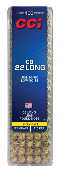 CCI 00 Specialty CB Subsonic 22Long 29gr
