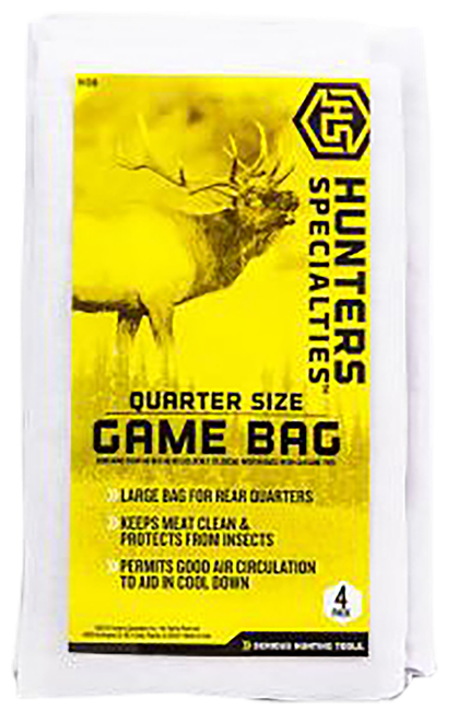 Hunters Specialties Quarter Size Game Bag 4 Pack - HS01238