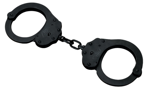 Uzi Accessories Handcuffs NIJ Black Steel Includes