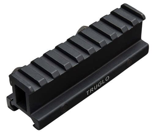 TruGlo Picatinny Riser Mount Matte Black Anodized