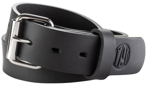 1791 Gunleather 01 Gun Belt Stealth Black Leather 38/42 1.50" Wide Buckle Closure