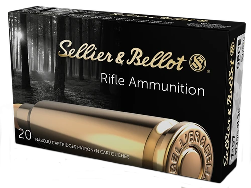 Sellier & Bellot Cut Through Edge 7mm Mauser Ammo 173gr SP 20 Rounds - SB757C