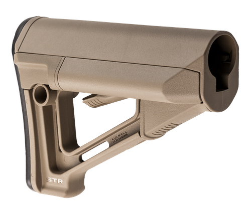 Magpul MAG470-FDE STR Carbine Stock Flat Dark Earth Synthetic for AR-15 M16 M4 with Mil-Spec Tube Not Included)