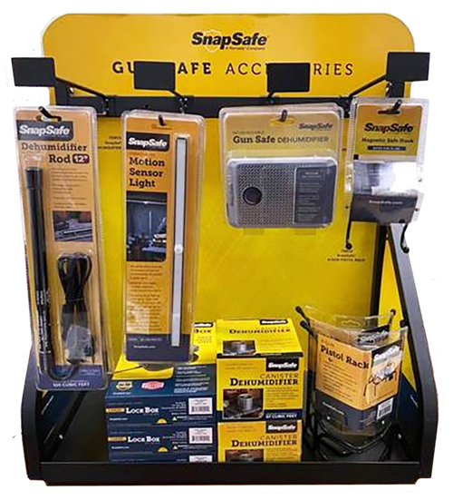 SnapSafe Safe Top Display Yellow Countertop - 77500