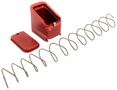 Shield Arms Magazine Extension for CZ P10-C/P07 5-Round 4-Round Red Aluminum - CZP10CME5RED