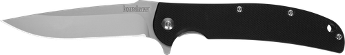 Kershaw Chill 3.10" Folding Drop Point Plain Bead Blasted 8 Cr13 MoV Blade - 3410