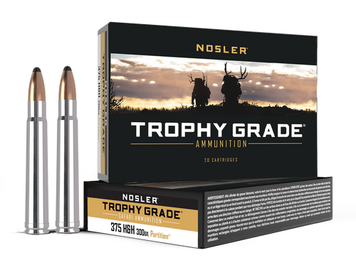 Nosler Trophy Grade Safari 375H&HMag 300gr Nosler