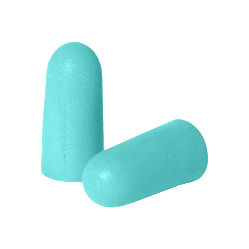Radians Resistor Earplugs Foam 32dB In The Ear Aqua Blue Adult 50 Pair - FP70ABG/50