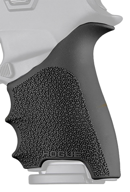 Hogue Grip Sleeve Handall Beavertail Black Rubber Fits Sig Sauer P320 Compact