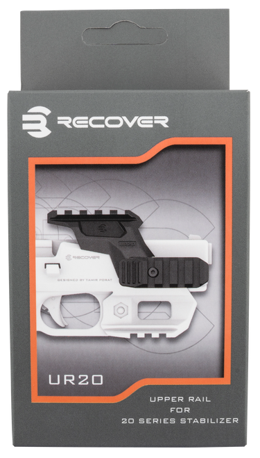 Recover Tactical Brace Upper Rail Black 20/20