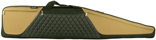 Bulldog Elite Rifle Case 44" Black with Tan Panels Water-Resistant Nylon - BD36044
