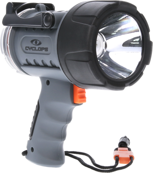 Cyclops Hand Held 350/700 Lumens Red/Clear Cree