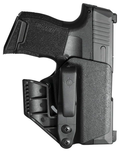 Mission First Tactical Minimalist Holster IWB Black Polymer Belt Clip Fits Sig P365/P365XL Ambidextrous