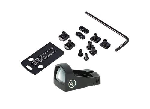 Crimson Trace CTS-1520 Combo Kit Limited Edition Black 1x 3.25 MOA Red Dot - 0130000201