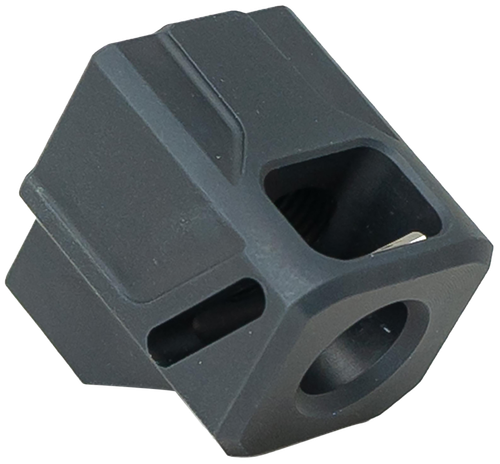 Faxon EXOS-513 Compensator Black Nitride 6061 1/2"x28 Threads 1.10" OAL - FFPACOMPDSG01